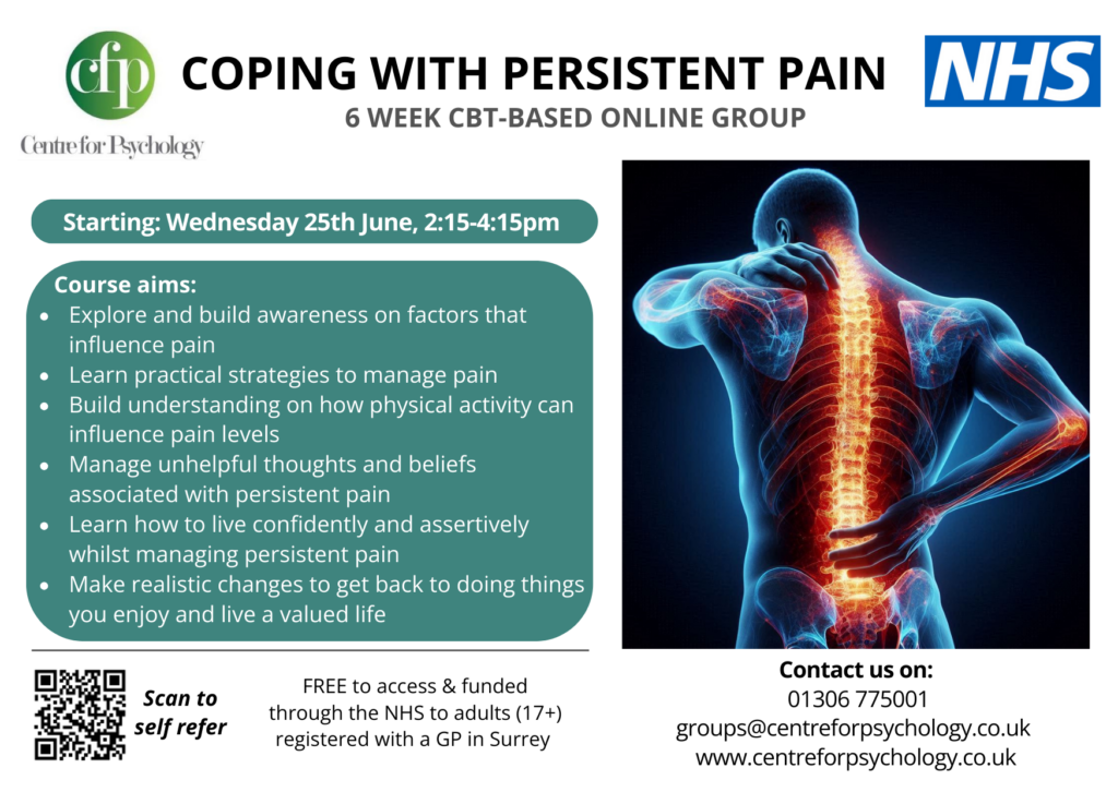 Image of a person with pain in their spine and including the text in the post.